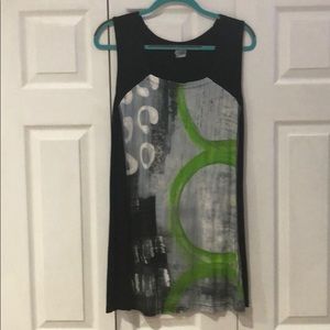 Simply Art tank dress by Dolcezza